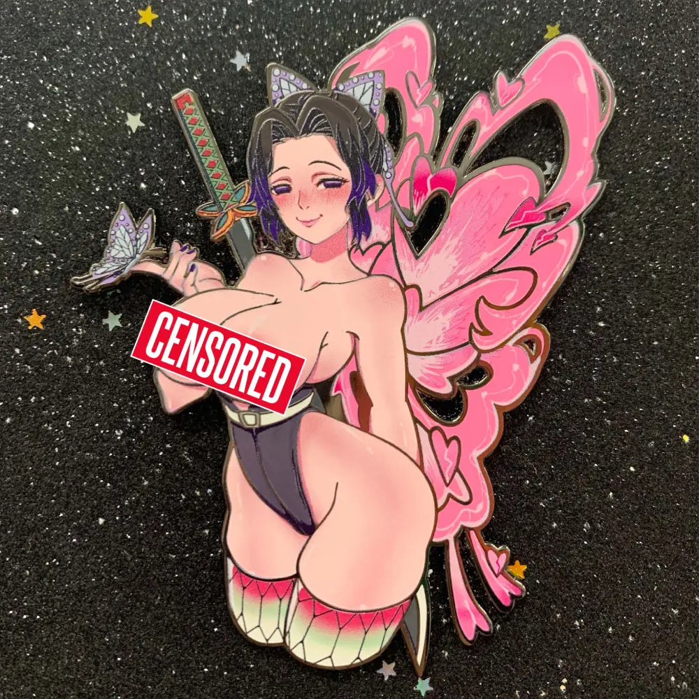 Poisonous Butterfly Enamel Pin