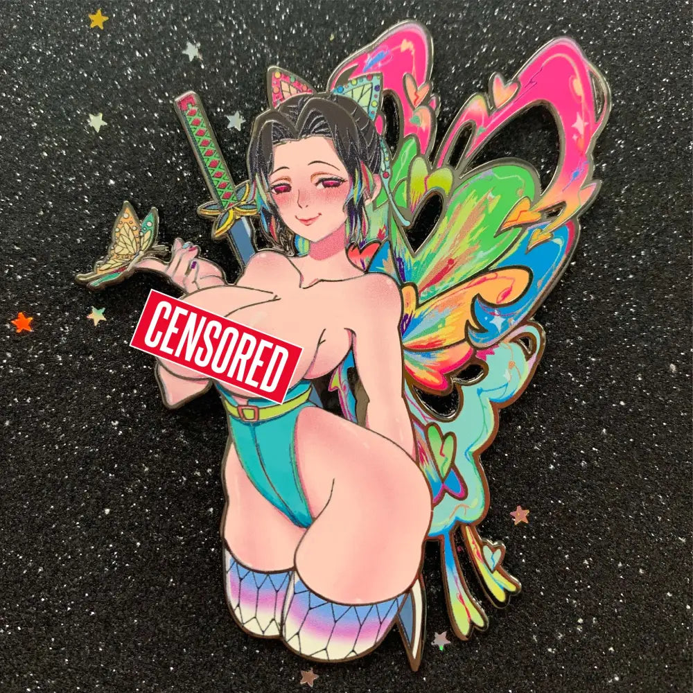 Poisonous Butterfly Enamel Pin