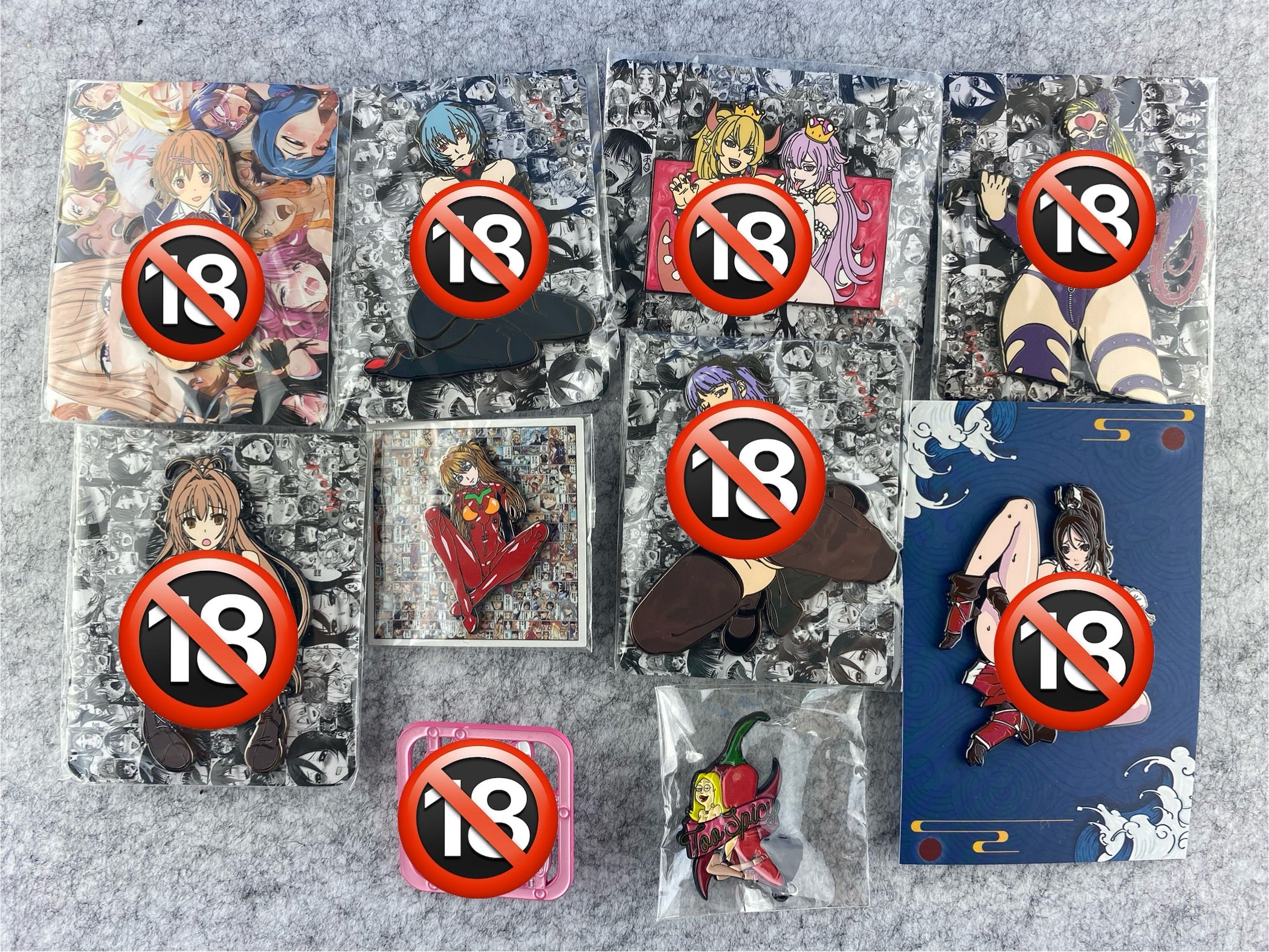Second Hand Enamel Pins Group #3