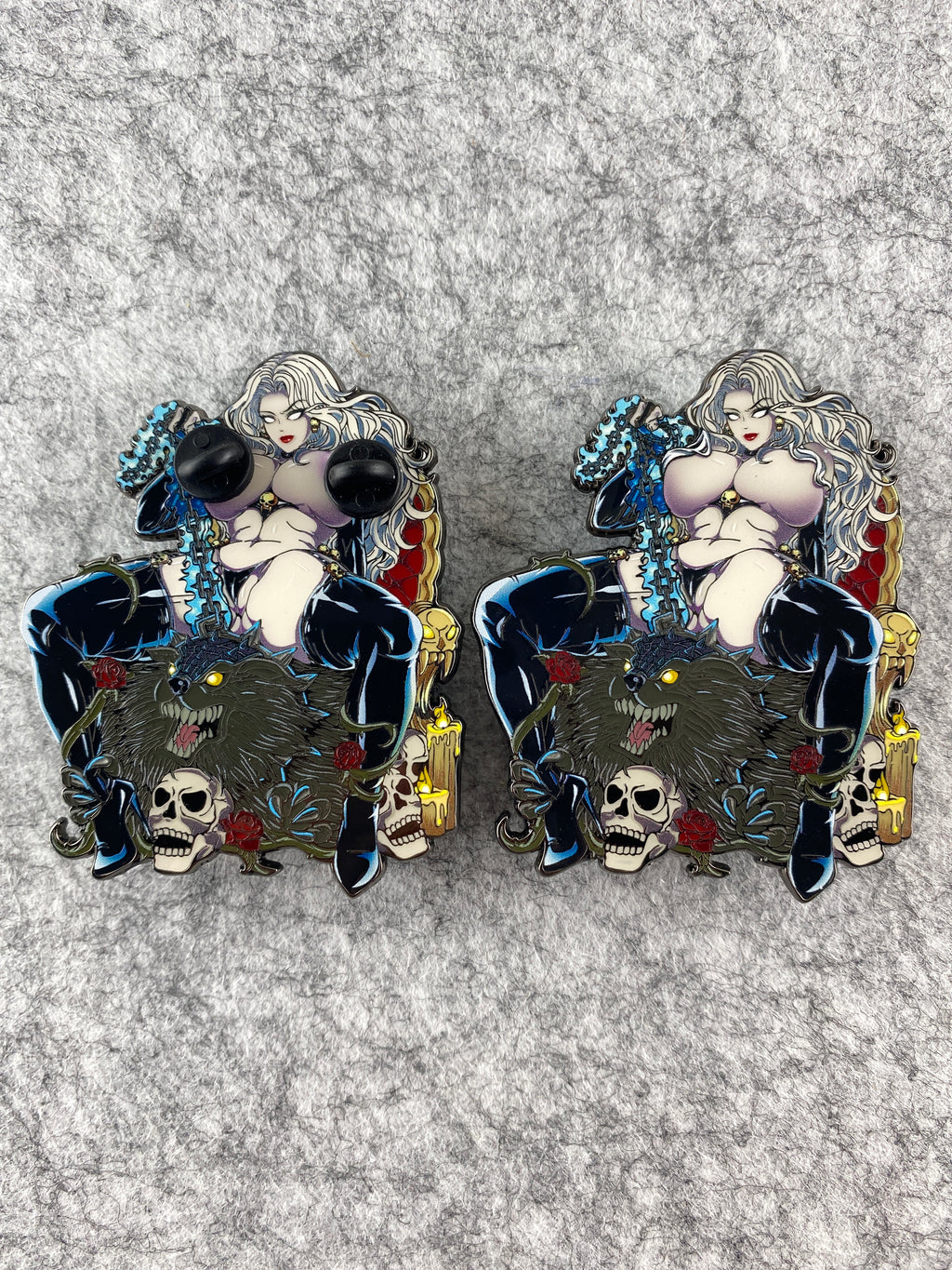 Throne of Death Enamel Pin