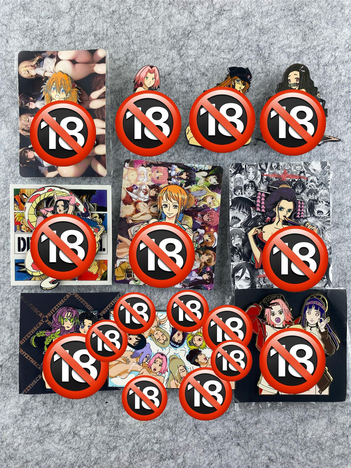 Second Hand Enamel Pins Group #4