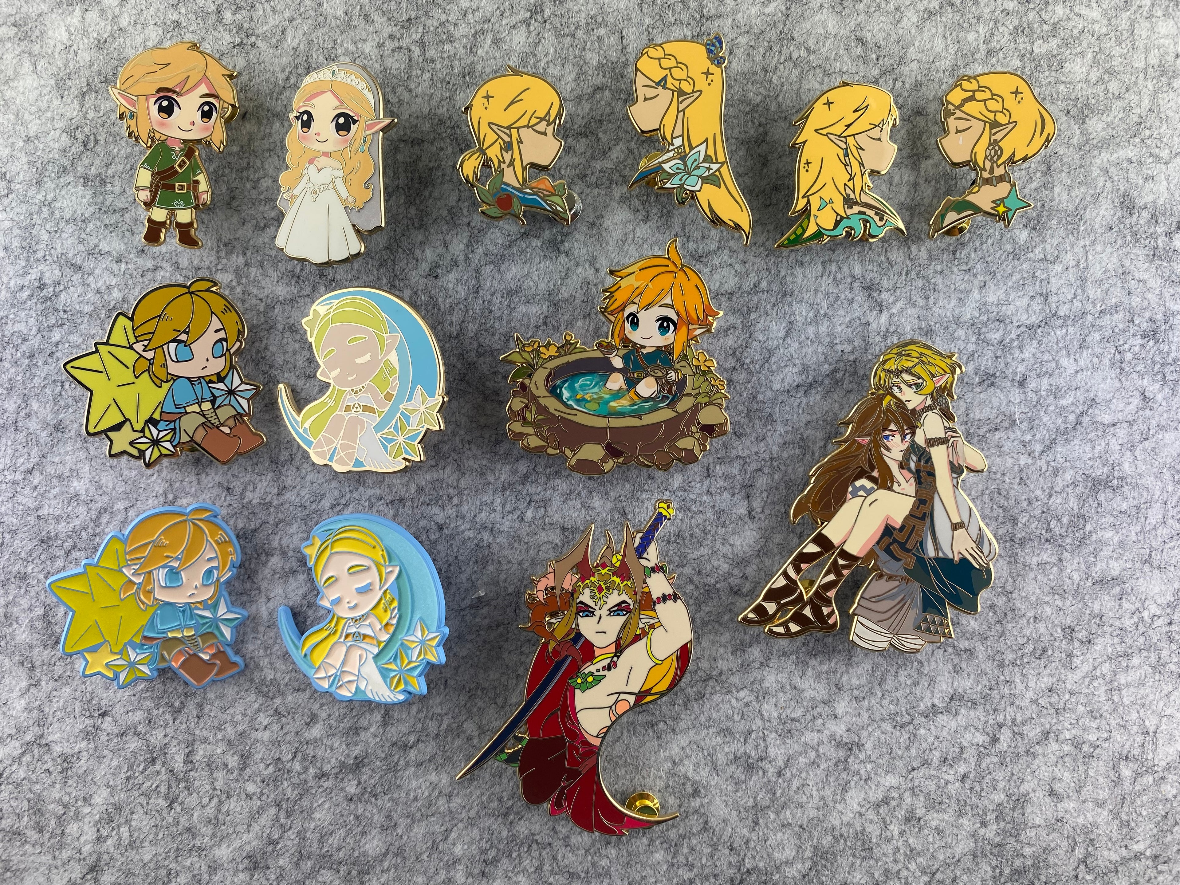 LoZ Adventure Princess 2nd Hand Pins