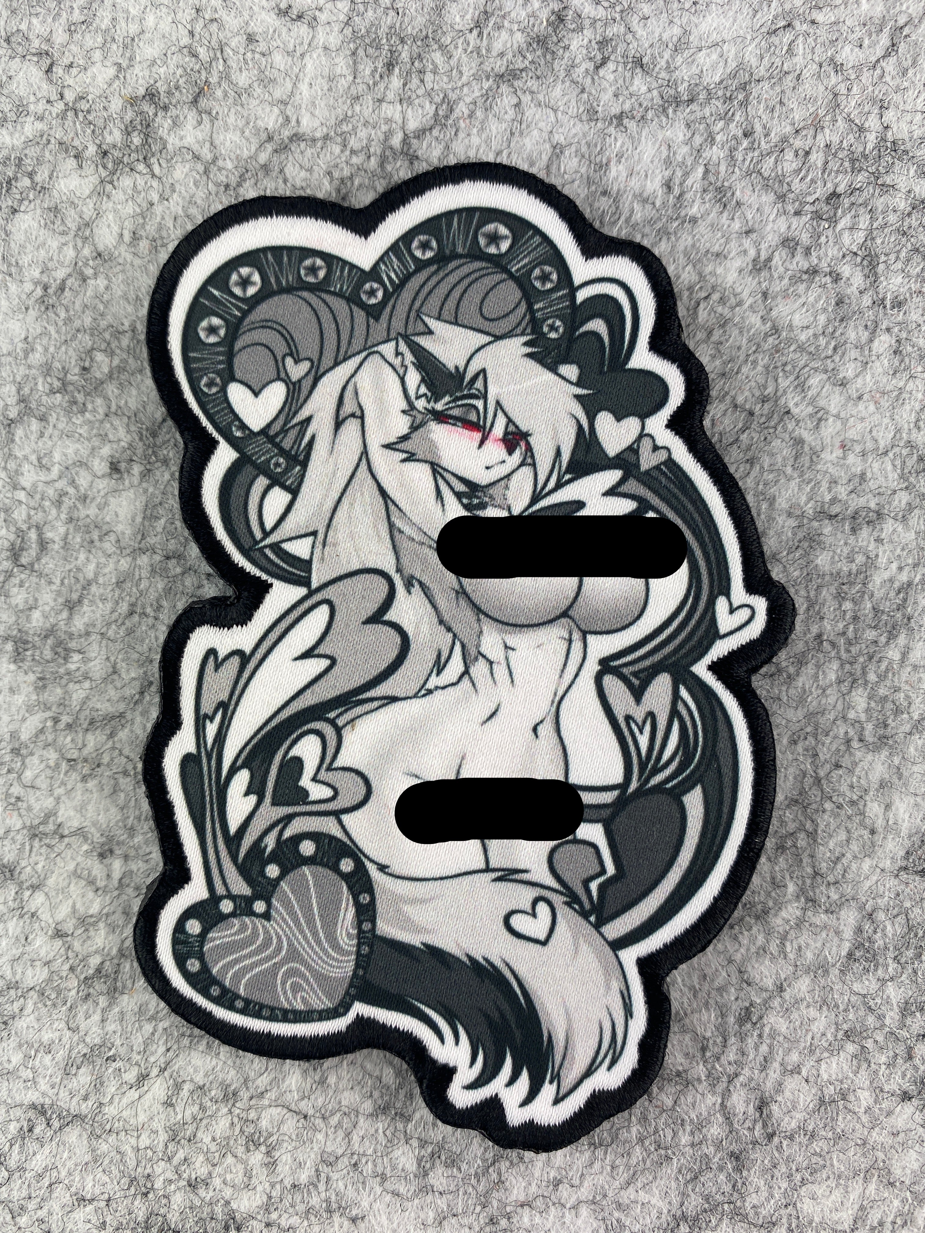 Wolf on the dance floor Loona  250 Patch