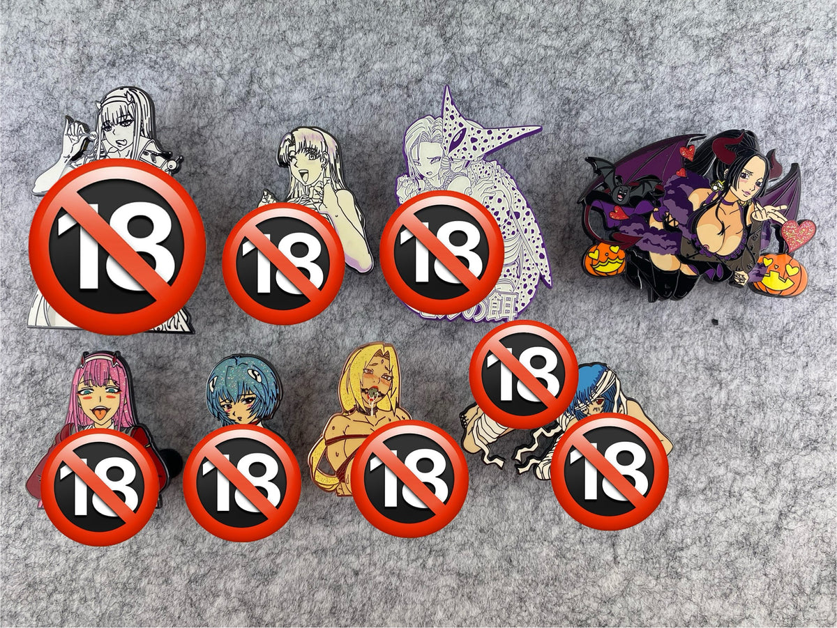 Second Hand Enamel Pins Group #5