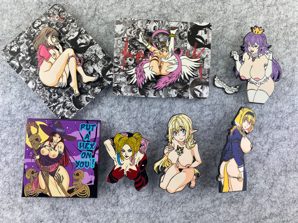 2nd Hand Pins Group #2 NSFW