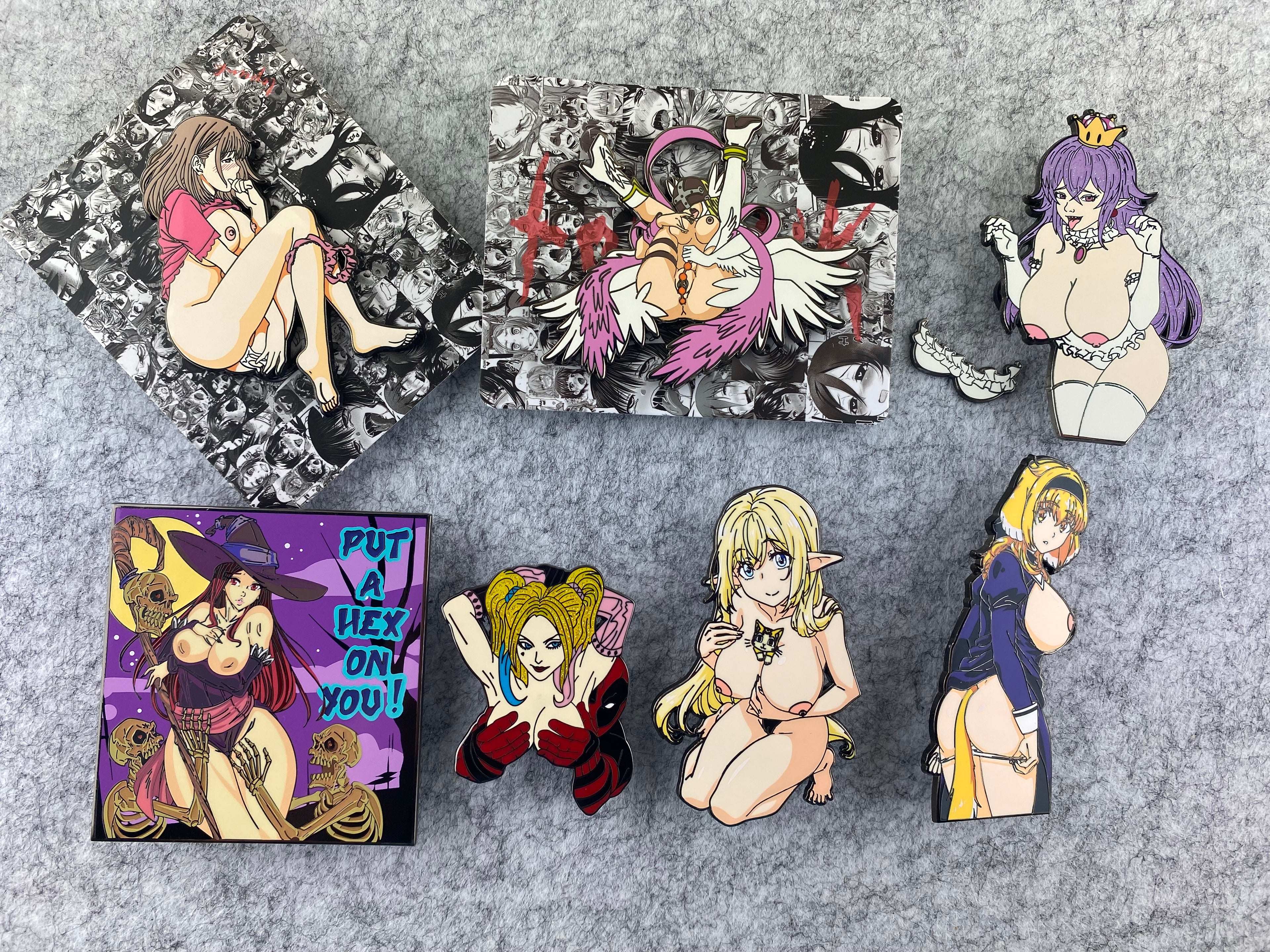 2nd Hand Pins Group #2 NSFW