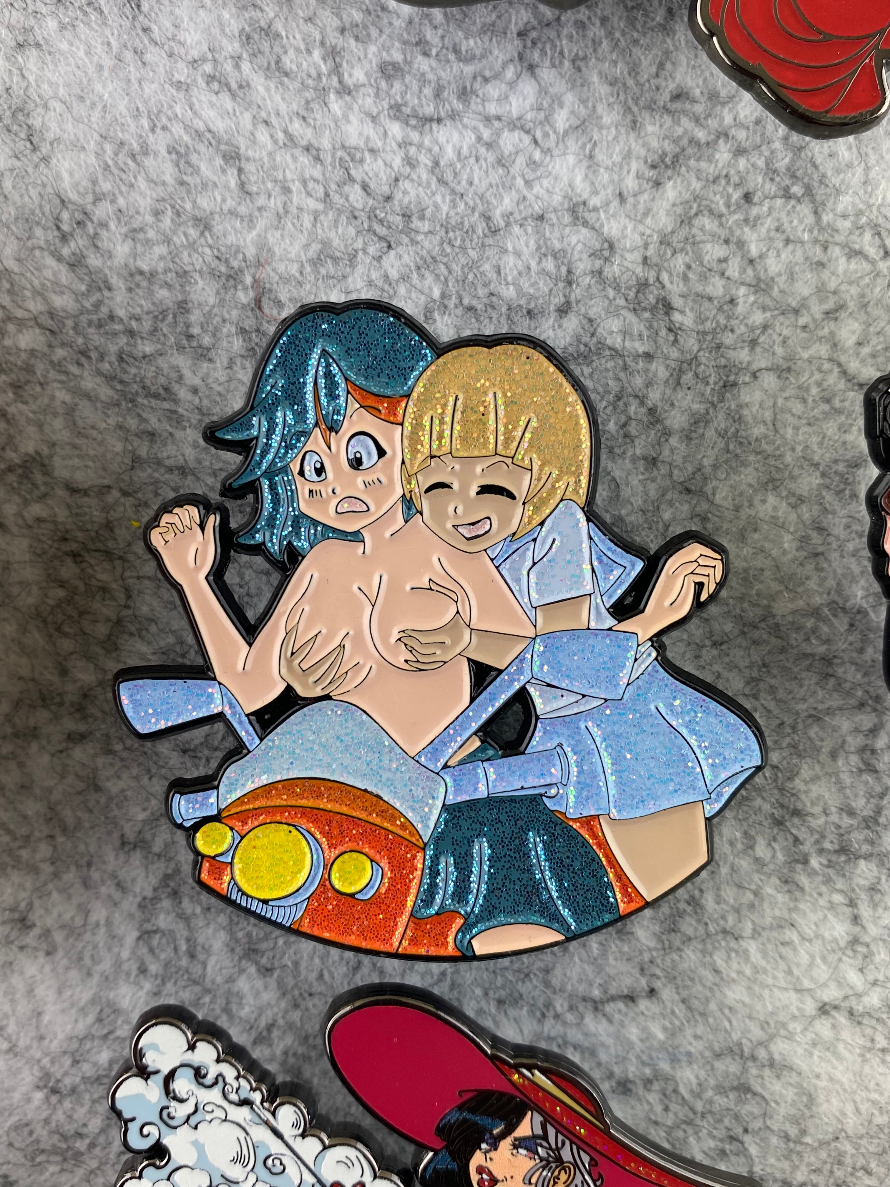 Second Hand Enamel Pins Group #1