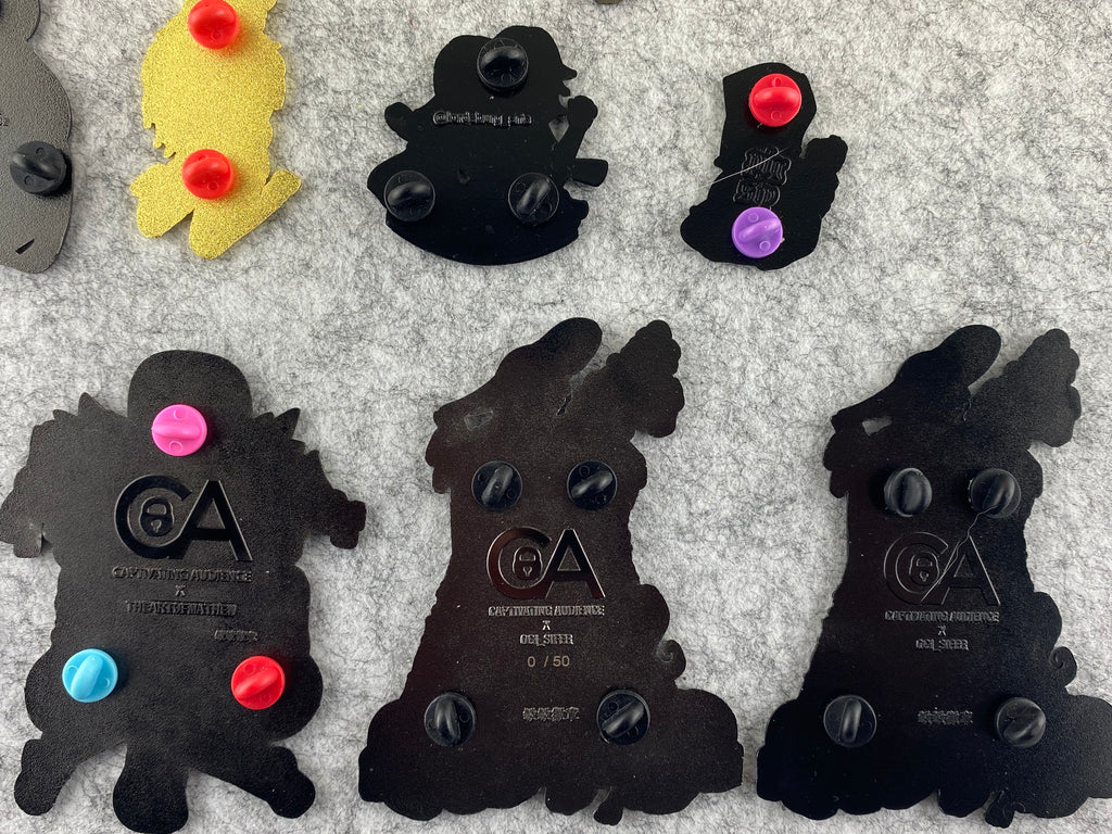 Second Hand Enamel Pins Group #1