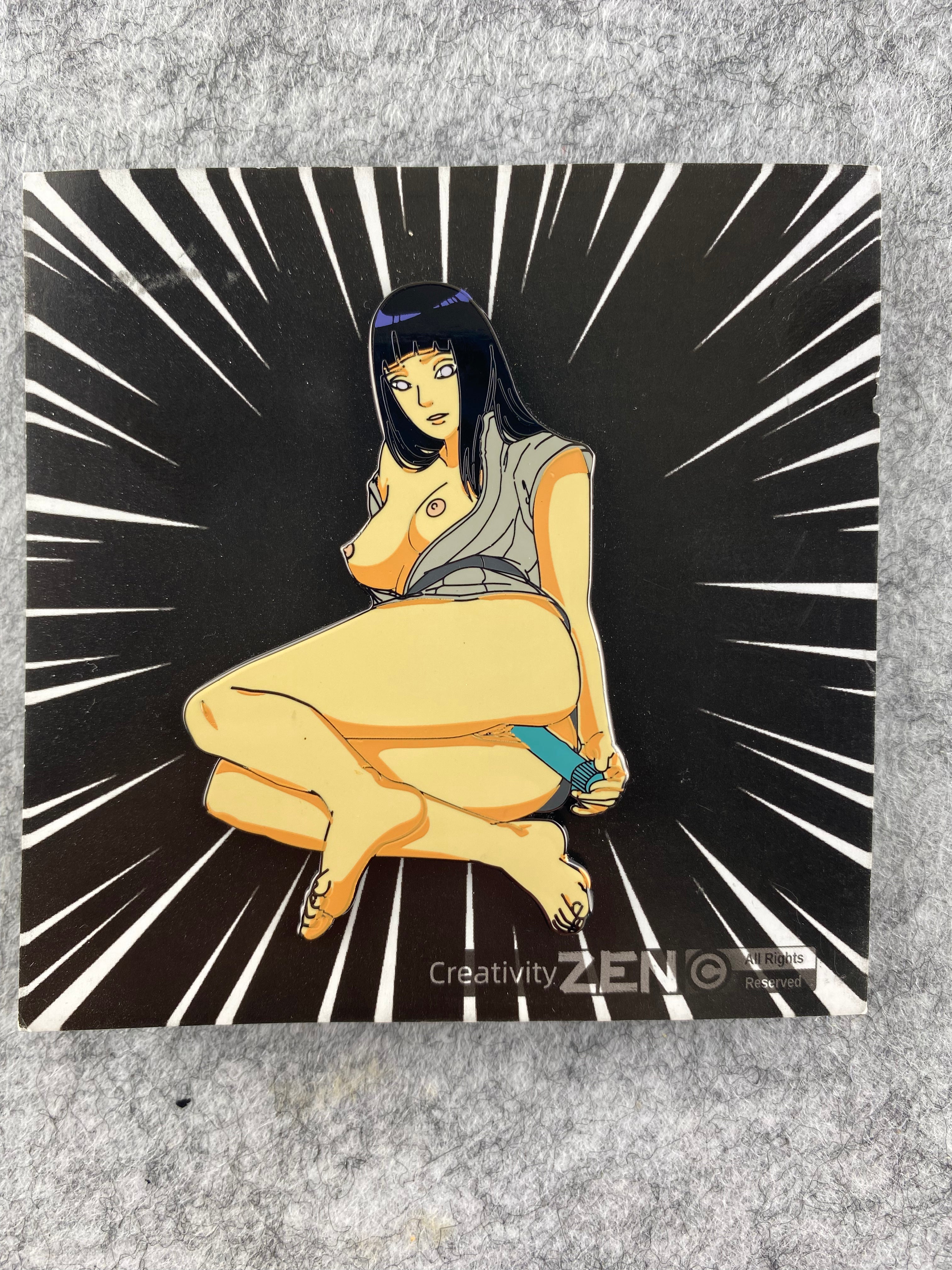 Naruto Hinata V2 Lewd pin