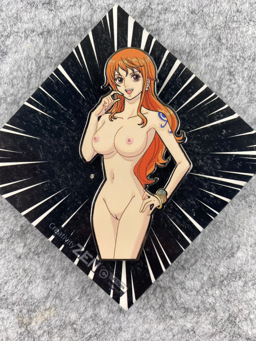 One Piece Nami Anime Enamel Pin V1