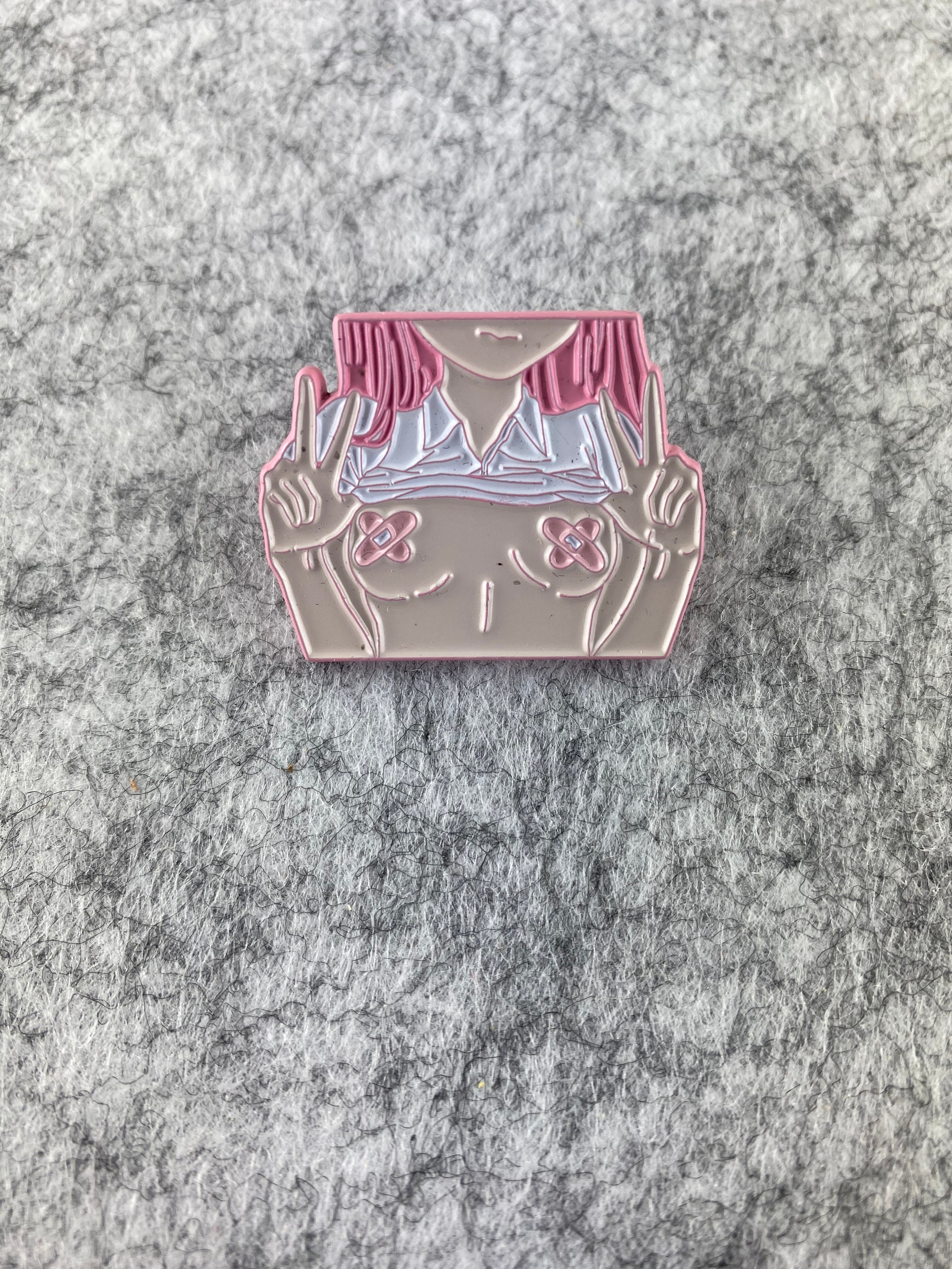Anime Girl Mini Pin