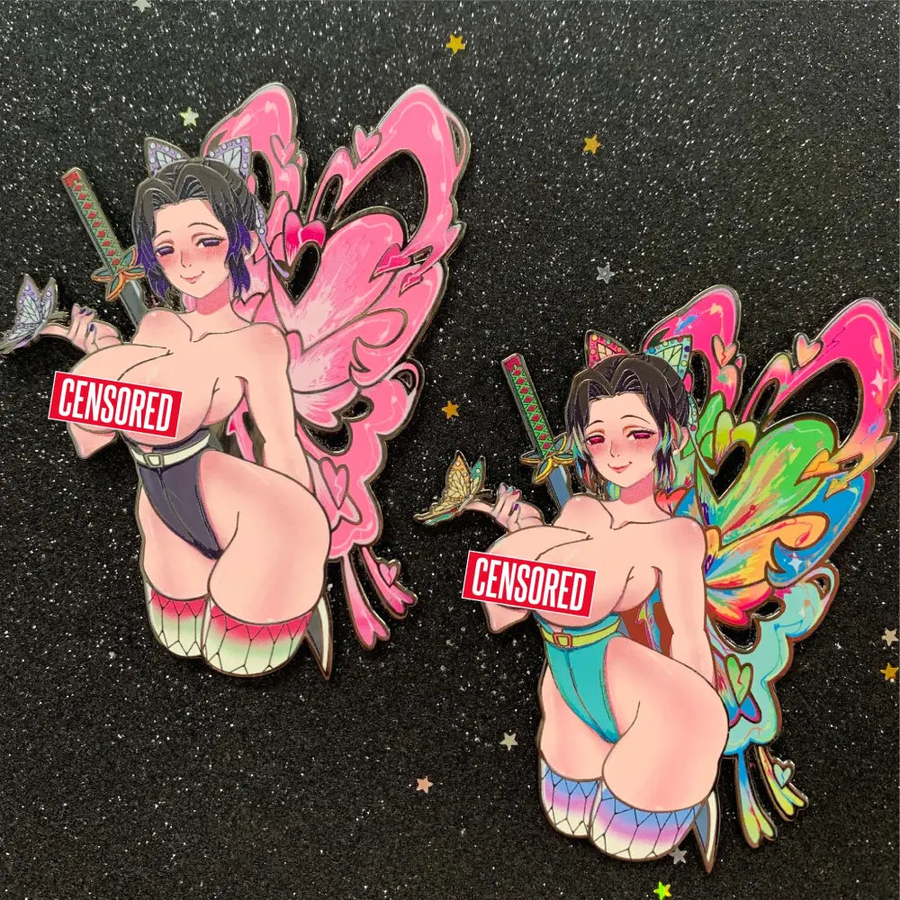 Poisonous Butterfly Enamel Pin